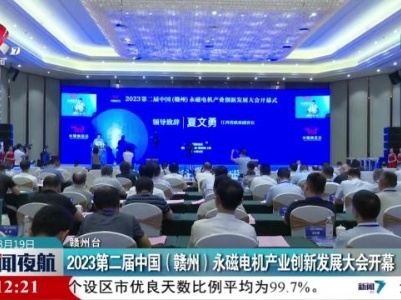 2023第二届中国（赣州）永磁电机产业创新发展大会开幕