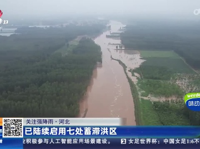 【关注强降雨】河北：已陆续启用七处蓄滞洪区