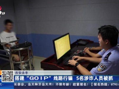 吉安永丰：搭建“GOIP”线路行骗 5名涉诈人员被抓