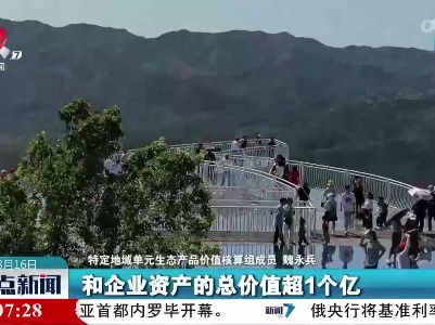 两山转化 富民增收
