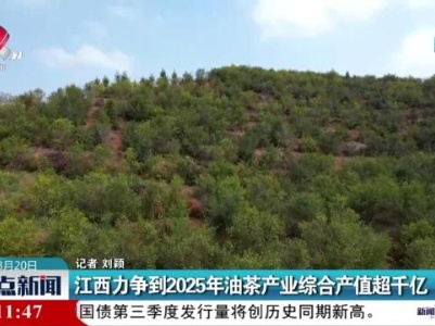 江西力争到2025年油茶产业综合产值超千亿