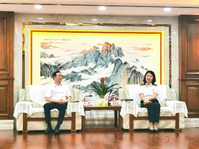 刘锋赴南昌海关拜访