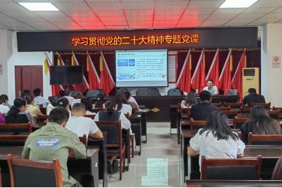 【三比三争】宜春市宜阳新区官园街道枣树翰林片区开展党的二十大精神专题宣讲活动