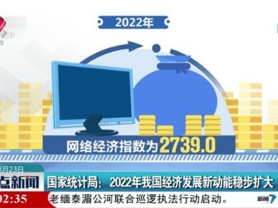 国家统计局：2022年我国经济发展新动能稳步扩大