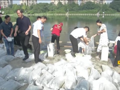 宜春袁州区：举办水生生物增殖放流活动 保护水域生态平衡