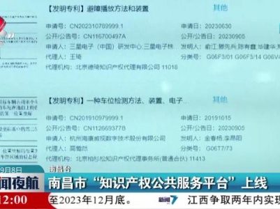 南昌市“知识产权公共服务平台”上线
