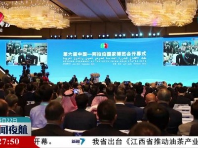 第六届中国-阿拉伯国家博览会在宁夏银川开幕
