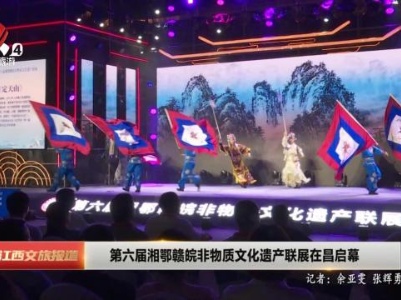 第六届湘鄂赣皖非物质文化遗产联展在昌启幕