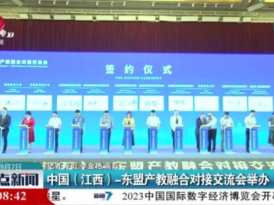 中国（江西）—东盟产教融合对接交流会举办