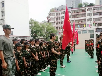 军训开营 青春开场——吉安市第五中学举行2023级新生军训开营仪式
