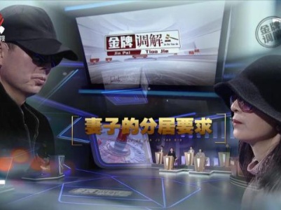 金牌调解20230909 妻子的分居要求