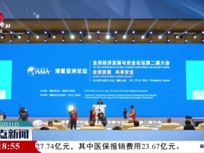 2500余位中外嘉宾齐聚长沙 共话经济发展与安全