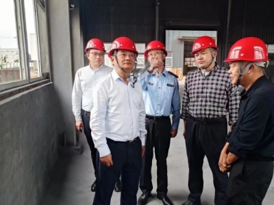 上饶市应急管理局党委书记、局长王兆强到玉山县调研指导重大事故隐患排查整治2023行动工作