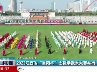 2023江西省“重阳杯”太极拳武术大赛举行