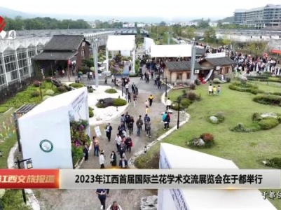2023年江西首届国际兰花学术交流展览会在于都举行