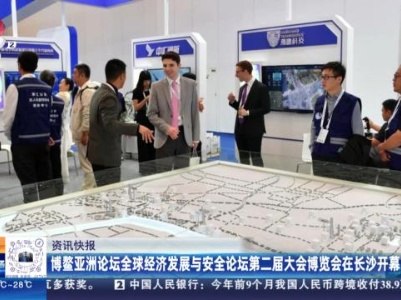 博鳌亚洲论坛全球经济发展与安全论坛第二届大会博览会在长沙开幕