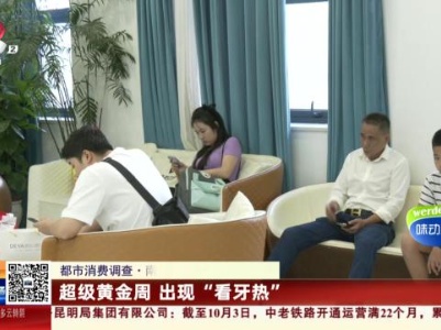 【都市消费调查】南昌：超级黄金周 出现“看牙热”