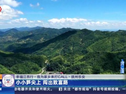 【幸福江西行·我为家乡来打CALL】抚州乐安：小小笋尖上 闯出致富路