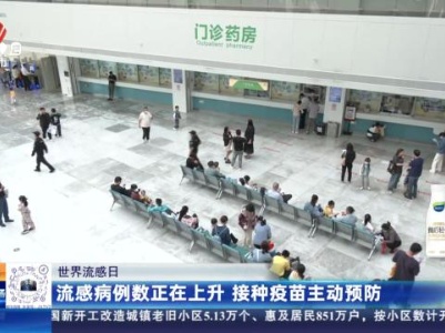 【世界流感日】流感病例数正在上升 接种疫苗主动预防
