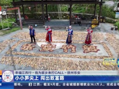 【幸福江西行·我为家乡来打CALL】抚州乐安：小小笋尖上 闯出致富路