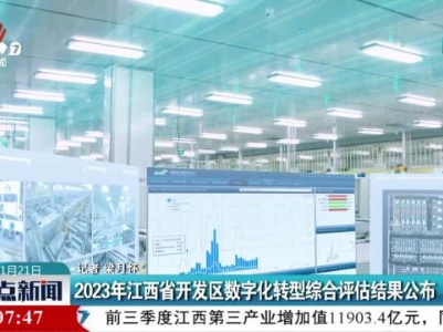 2023年江西省开发区数字化转型综合评估结果公布