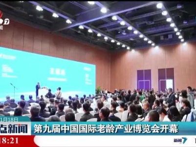 第九届中国国际老龄产业博览会开幕