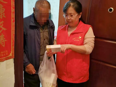 景德镇市第三人民医院开展“为群众送药上门”志愿服务活动