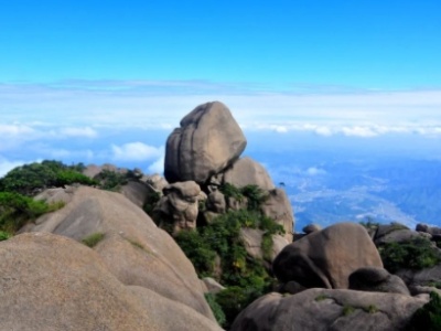 来上饶灵山 领略初冬醉人美景