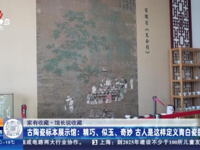 【家有收藏·馆长说收藏】古陶瓷标本展示馆：精巧、似玉、奇妙 古人是这样定义青白瓷的