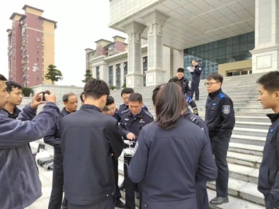 上饶市信州公安开展警航培训工作