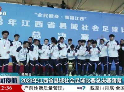 2023年江西省县域社会足球比赛总决赛落幕