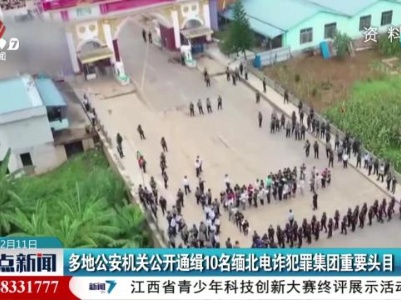 多地公安机关公开通缉10名缅北电诈犯罪集团重要头目