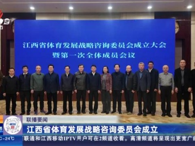 江西省体育发展战略咨询委员会成立