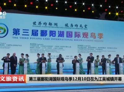 第三届鄱阳湖国际观鸟季12月10日在九江吴城镇开幕