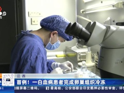 江西：首例！一白血病患者完成卵巢组织冷冻