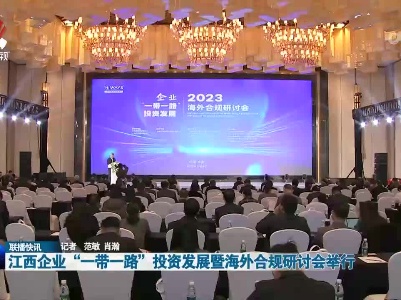 江西企业“一带一路”投资发展暨海外合规研讨会举行