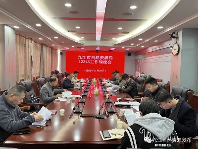 九江市自然资源局召开12345热线工单办理满意度工作调度会