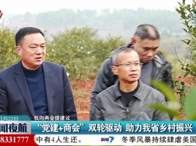 【我向两会提建议】“党建+商会”双轮驱动 助力我省乡村振兴