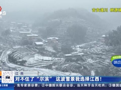 江西：对不住了“尔滨” 这波雪景我选择江西！