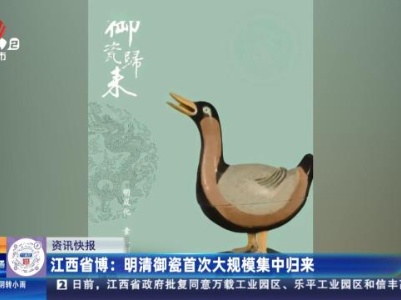 江西省博：明清御瓷首次大规模集中归来