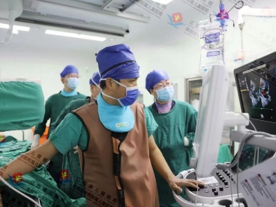 江西省儿童医院为先心病女童装上“全降解封堵器”