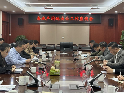 萍乡市自然资源和规划局召开房地产用地出让工作座谈会