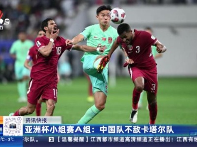 亚洲杯小组赛A组：中国队不敌卡塔尔队