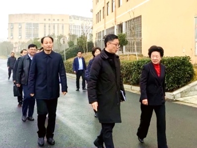 肖玉兰莅临吉安市吉州区瑞华学校视察指导