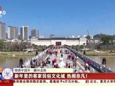 【锦绣中国年】赣州龙南：新年里的客家民俗文化城 热闹非凡！
