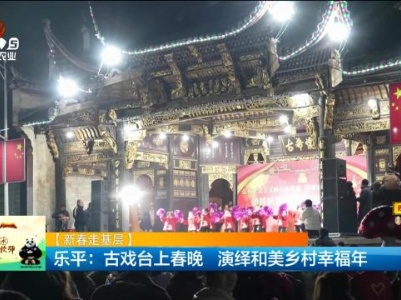 【新春走基层】乐平：古戏台上春晚 演绎和美乡村幸福年