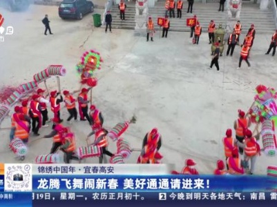 【锦绣中国年】宜春高安：龙腾飞舞闹新春 美好通通请进来！