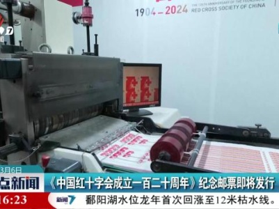 《中国红十字会成立一百二十周年》纪念邮票即将发行