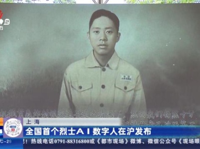 上海：全国首个烈士AI数字人在沪发布