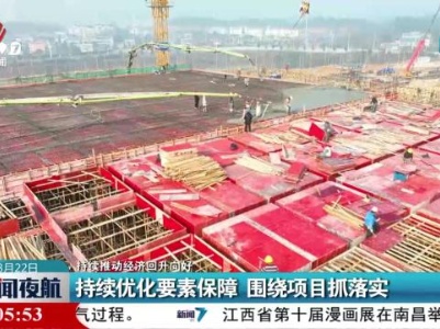 【持续推动经济回升向好】持续优化要素保障 围绕项目抓落实